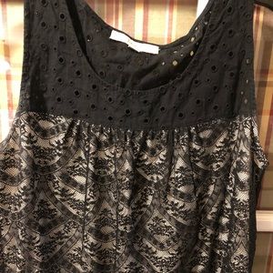 Loft Lace Sleeveless Top
